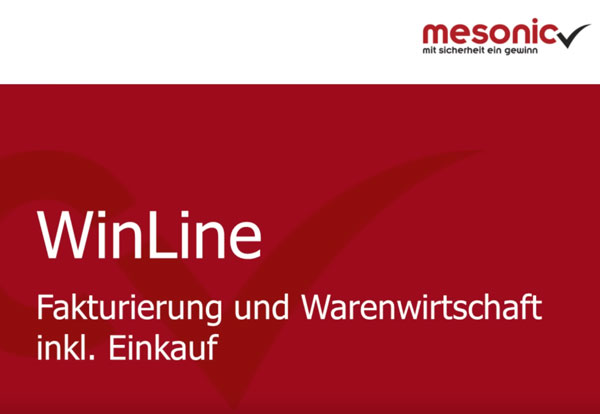 WinLine Fakturierung & Warenwirtschaft